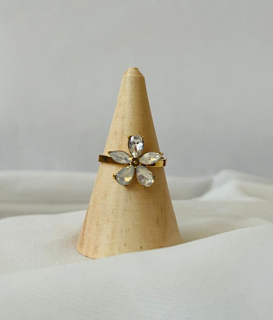 ANILLO CRYSTAL FLOWER