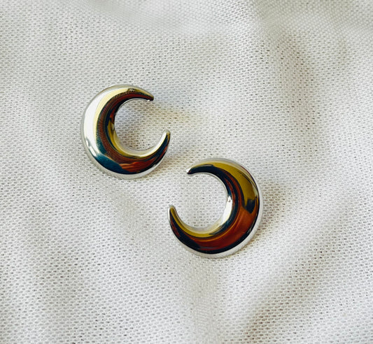 ARETES LUNA SILVER